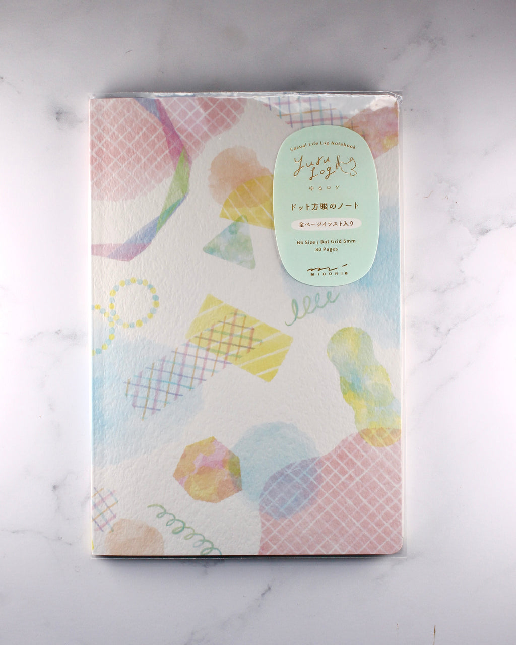 Cuaderno Midori Yuru Log B6