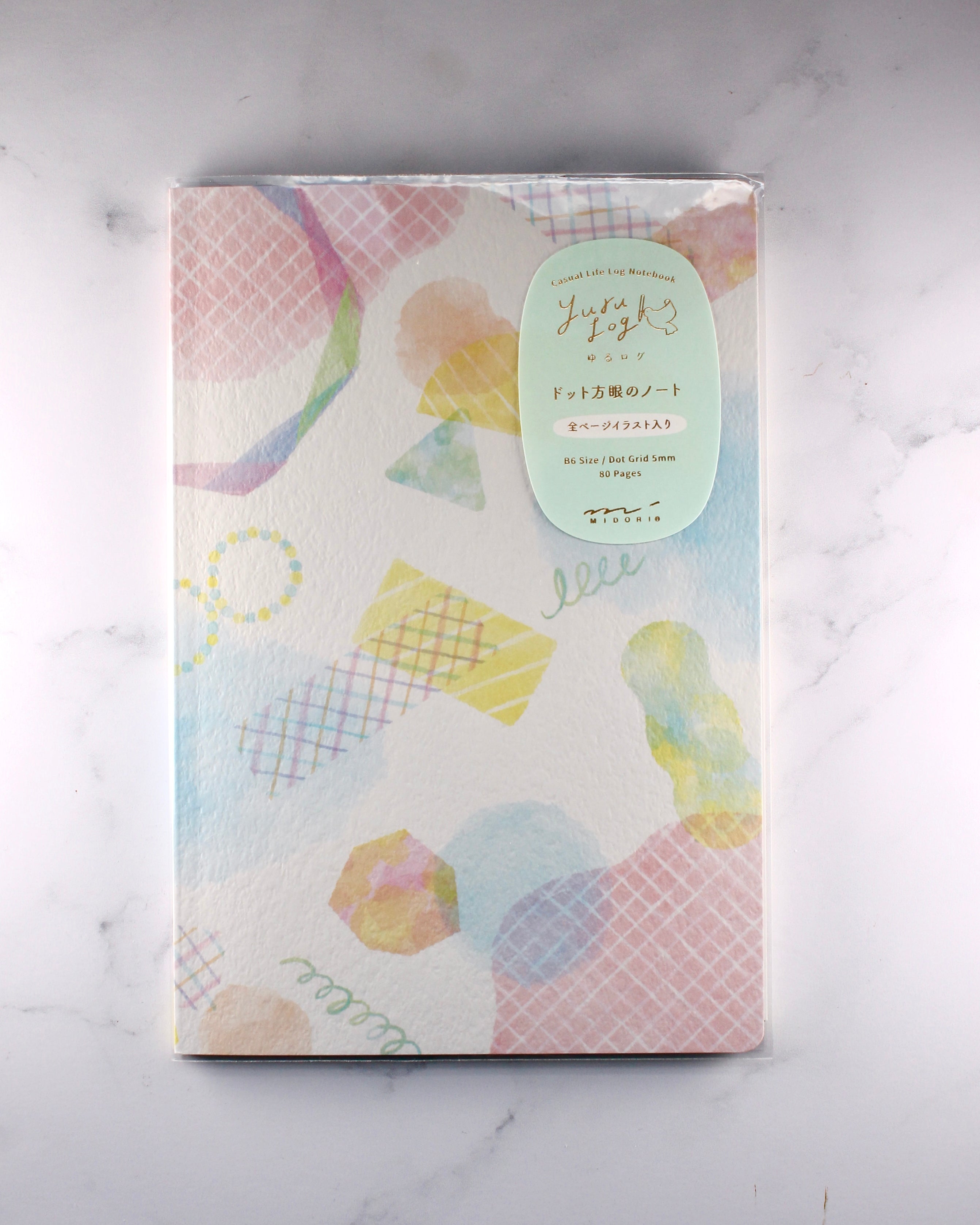 Cuaderno Midori Yuru Log B6