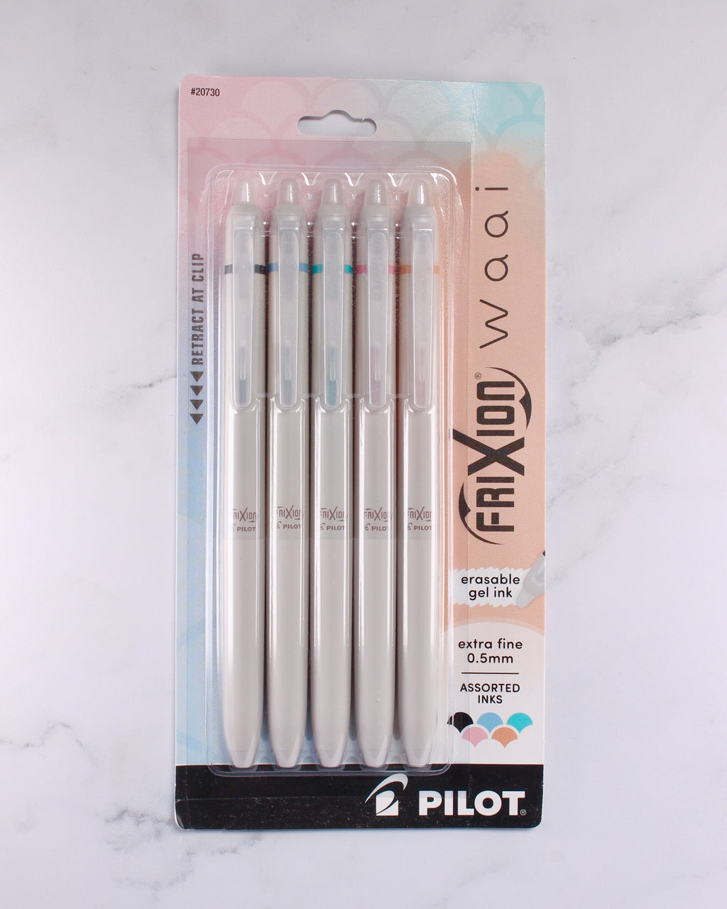 Plumas Pilot Gel Frixion Waai Clicker Borrable