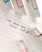 Plumas Pilot Gel Frixion Waai Clicker Borrable