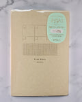 Cuaderno Midori Yuru Log B6 Agenda mensual libre